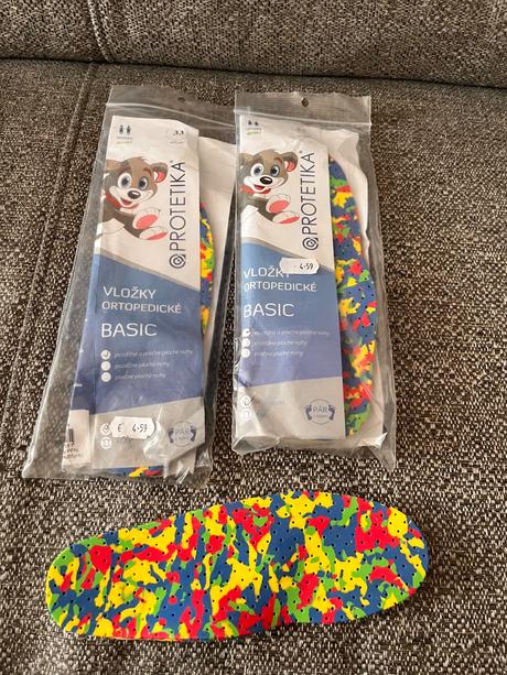 Vlozky do topanok, protetika,33 / 34