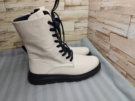 Ecco 41 - dámske celokožené čižmy, ecco,41