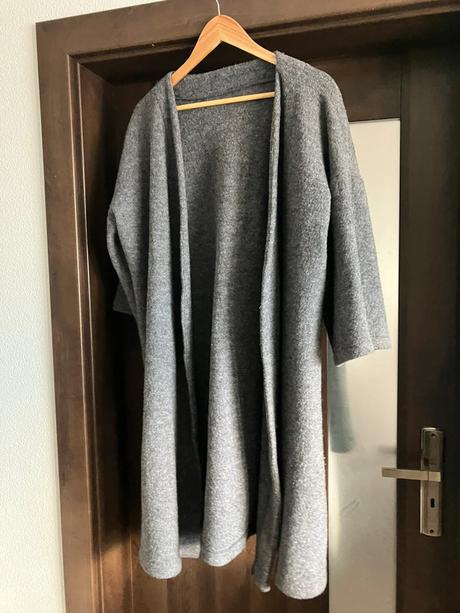 Kimonový vlnený kabát ninja retzer,