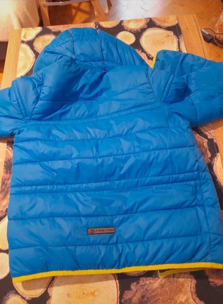 Obojstranná vetrovka bunda 152/158, alpine pro,152
