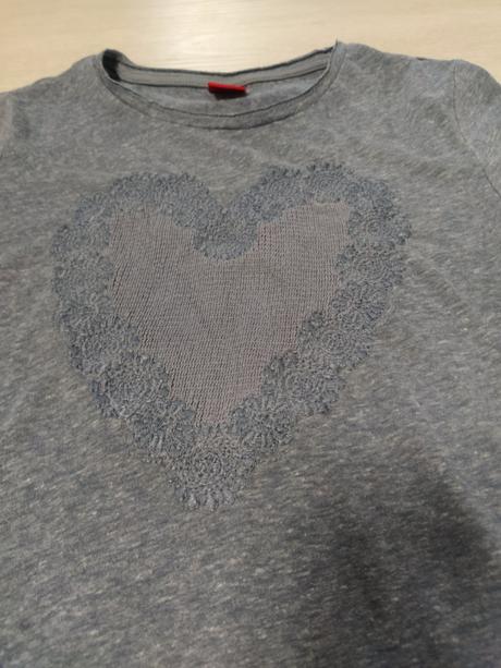 Tričko so srdiečkom 146/152, s.oliver,146