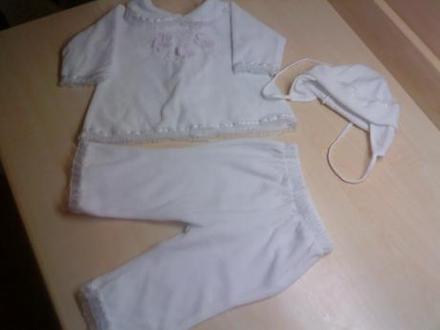 Velúrová supravička do krstu, 62