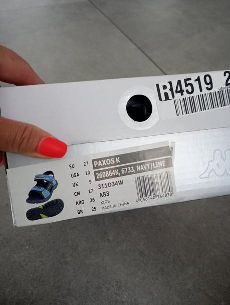 Chlapčenské sandále kappa 27, kappa,27