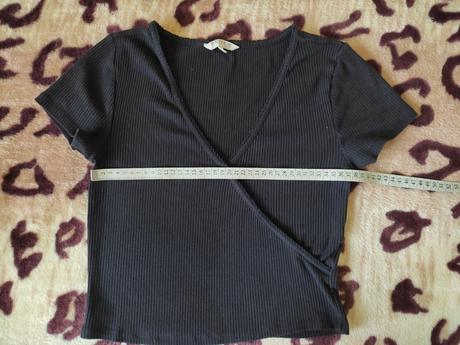 Cierny top review velkost m, review,m