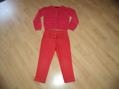 110 komplet nohavice+svetrik, george,110