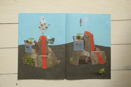 Schleich 42564 sopka + 41464 vozidlo s výbehom, 