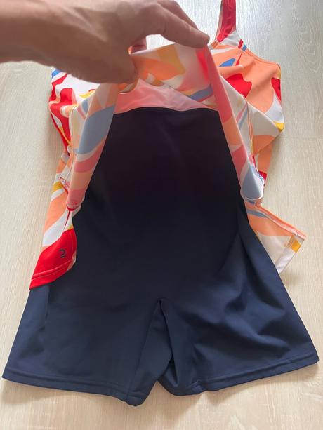 Plavky jednodielne, decathlon,s