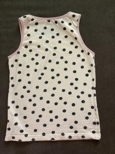 Dievčenské tričko bez rukávov, next,128