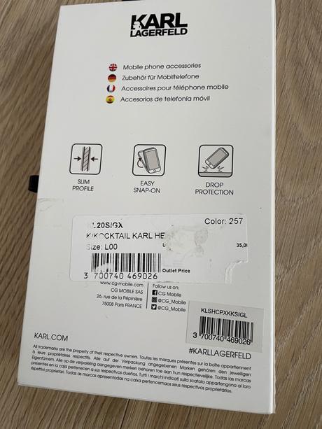 Obal karl lagerfeld, apple