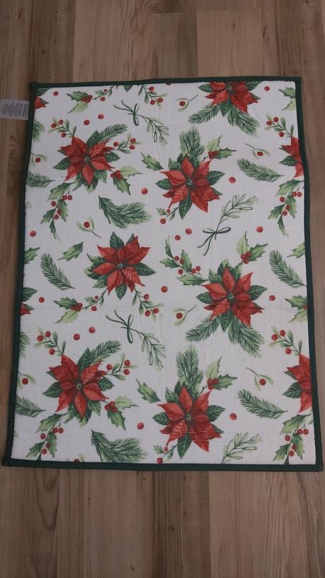 Kvalitná látková podložka s vianočným motívom, 