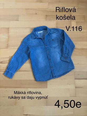 Riflová košeľa, 116