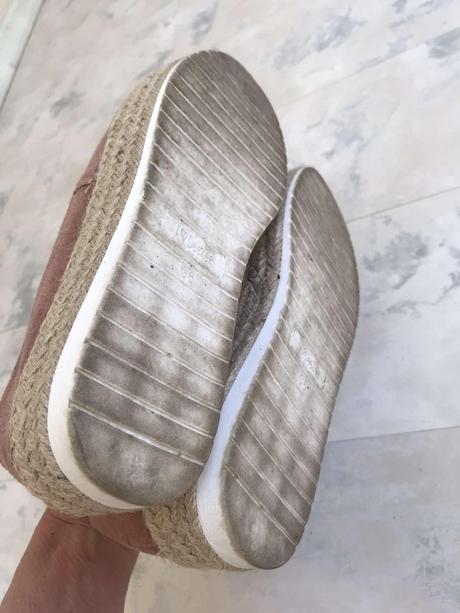 Staroružové semišové espadrilky, 38