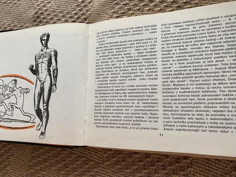 Šport retro stará kniha karate františek šebej,