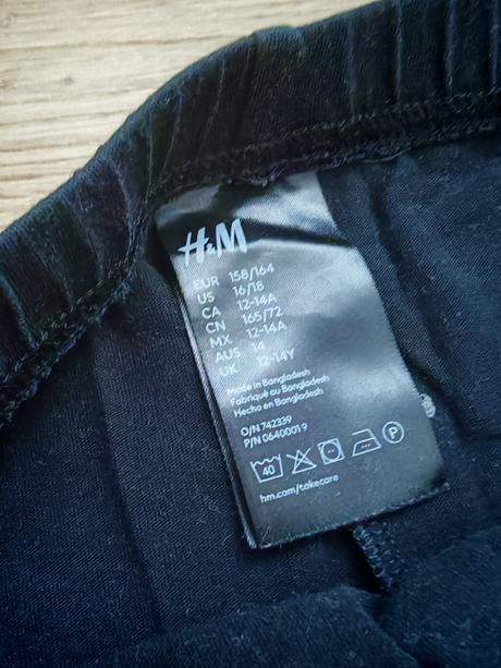 Lyžiarske spodky alebo pyžamo spodok, h&m,158