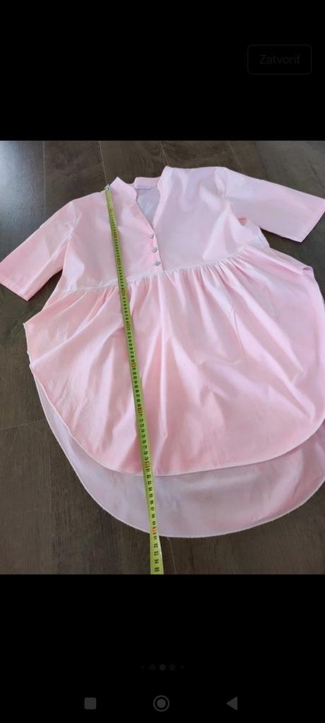 Dámska predĺžená košeľa, 