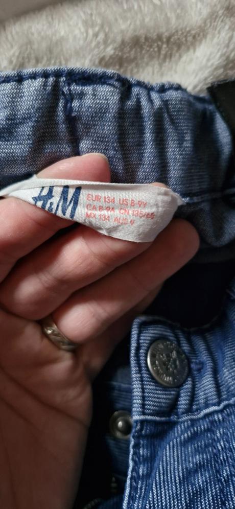 Nohavice 5 kusov, h&m,134