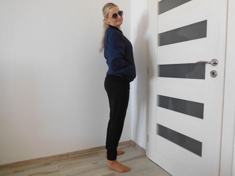 Jack jones s, modrá bunda dámska oversize, s