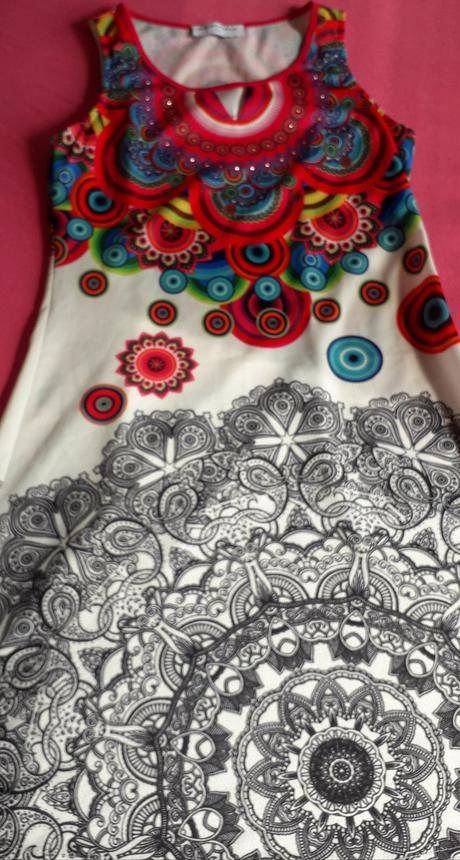 Šaty farebné, chantall,s