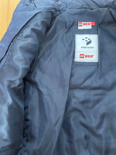 Zateplená  prechodná bunda lego vel.104, lego,104