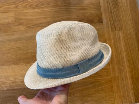 Hm slamený klobúk 128/134/140/146, h&m,134