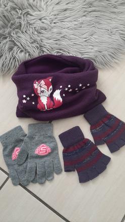 Nakrčnik +2x rukavice, 