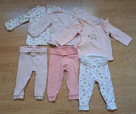 6-dielna súprava legín a tričiek od next, next,74