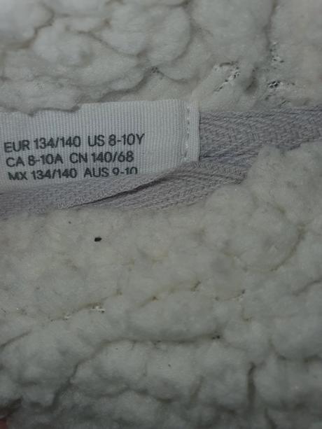 Huňatá mikina, h&m,146