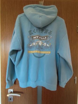 Bledomodra mikina urban outfitters bdg, vel. m, st, m