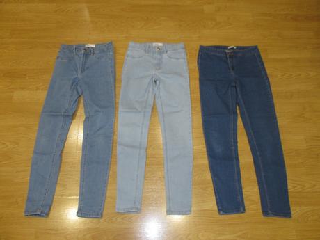 Modré rifle v. 34 xs, sinsay,xs