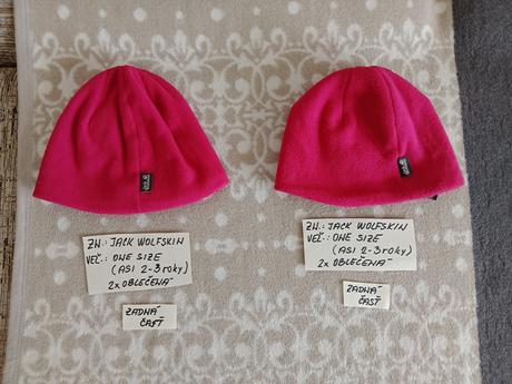 Zimné čiapky zn.jack wolfskin, 92