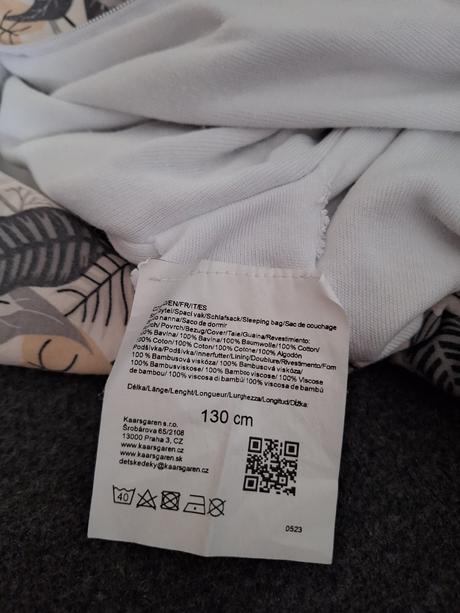 Spací vak veľkosť 130cm, kaarsgaren