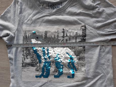 Mikina plus tričko grátis, h&m,122