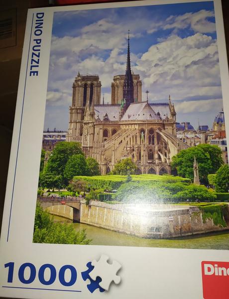 Puzzle notre dame, paríž, 