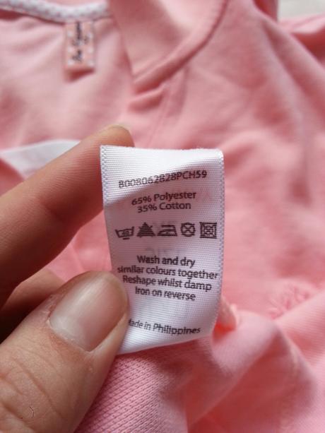 Lososove tricko s golierom, xl