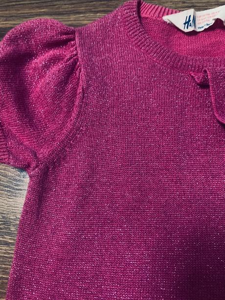 Trblietavé šaty, h&m,110