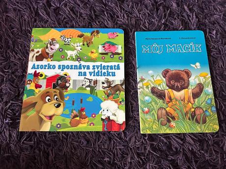 Sada 2 ks tvrdých knižiek, 