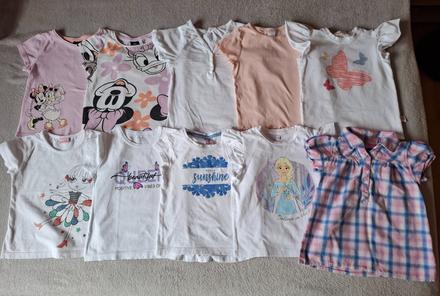 Tričká s krátkym rukávom, veľ 110, 110