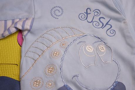 Rybkové pyžamko, overal, baby,62