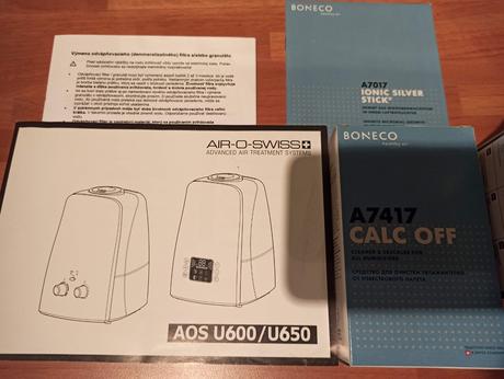 Air o swiss ultrazvukový zvlhčovač, 