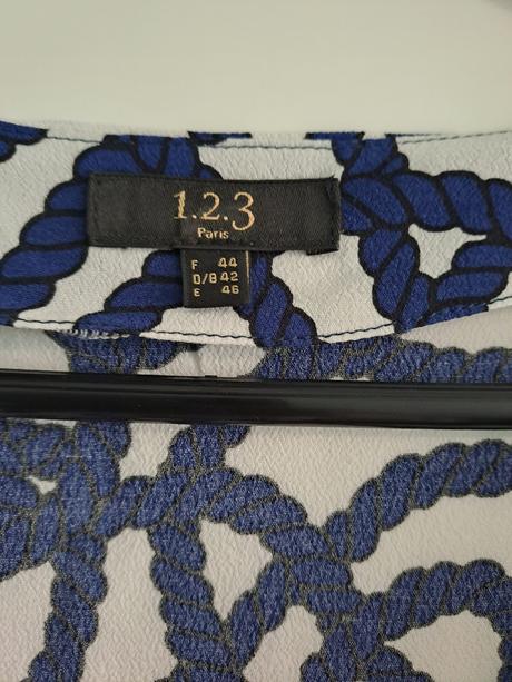 Námornícka blúzka 42/44 xl/xxl, 42