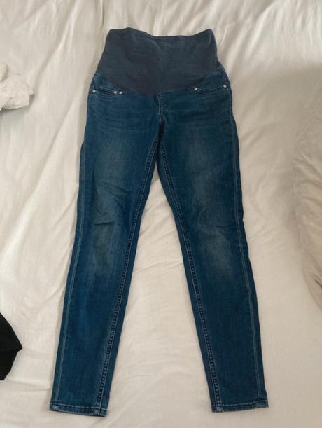 Tehotenské rifle a leginy, h&m,m