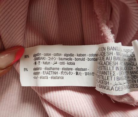 Vrúbkované tričko zara, zara,s