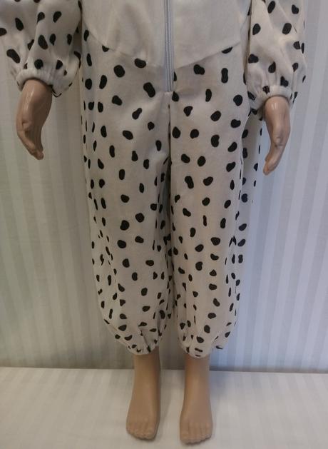 3 dielny kostým dalmatínec, carneval 2-3r, 92-104,