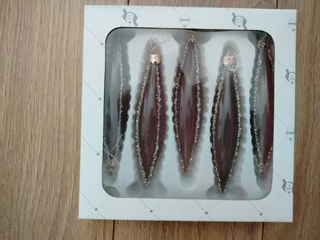 Vianočné sklenené cencúle, 