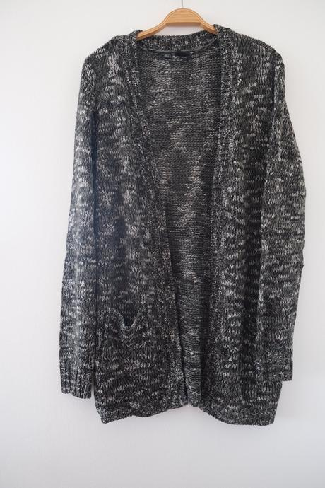 Melírovaný kardigán, 40