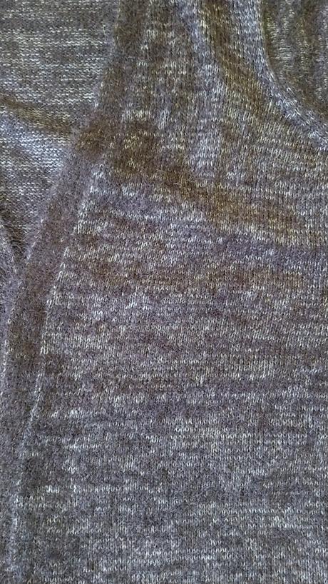 Melirovaný pletený kardigán pre moletku - svetrer, kik,xxxl