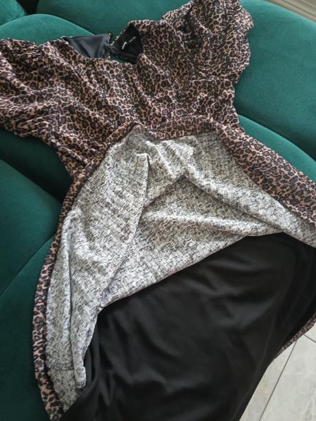 Šaty s puff rukávom, sinsay,xs