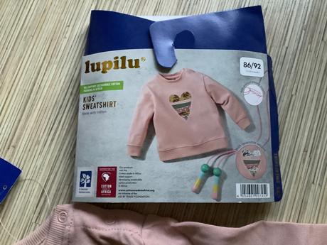 Tričko s flitrovym srdiečkom, lupilu,86