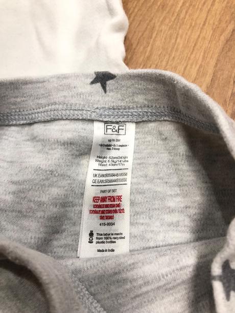 Set + pyžamko, f&f,62