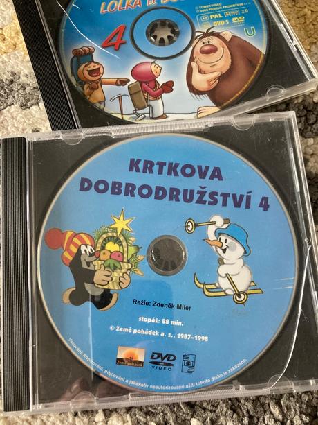 Dvd bolek a lolek a krtkova dobrodružství,